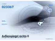 Außenspiegel rechts OPEL Agila (H00) 023367