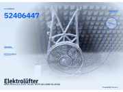 Elektrolüfter OPEL Meriva A 52406447