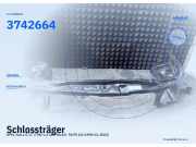 Schlossträger OPEL Astra G CC (T98) 3742664