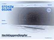 Heckklappendämpfer FORD Focus II (DA, DP, HCP) 5724ZW0530N