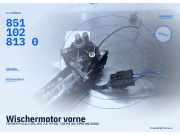Wischermotor vorne TOYOTA Previa I (R1, R2) 8511028130