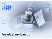 Bremskraftverstärker TOYOTA Yaris Liftback (P9) 47200-0D171