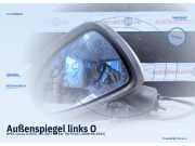 Außenspiegel links OPEL Corsa D (S07)