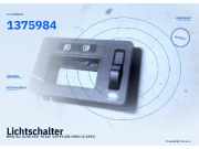 Lichtschalter BMW 5er (E28) 1375984