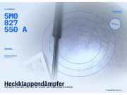 Heckklappendämpfer VW Golf Plus (5M) 5M0827550A