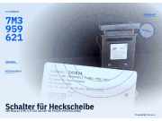 Schalter für Heckscheibe VW Sharan (7M) 7M3959621