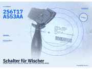 Schalter für Wischer FORD Fiesta V (JH, JD) 2S6T17A553AA