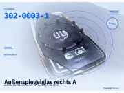 Außenspiegelglas rechts AUDI 80 (8C, B4) 302-0003-1
