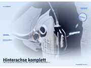 Hinterachse komplett VW Transporter T6 Kasten