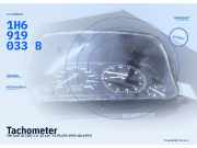 Tachometer VW Golf III (1H) 1H6919033B