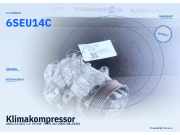 Klimakompressor AUDI A2 (8Z) 8Z0260805A 6SEU14C