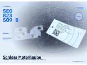 Schloss Motorhaube SKODA Octavia III (5E) 5E0823509B