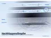 Heckklappendämpfer SUBARU Impreza IV Schrägheck (GP)