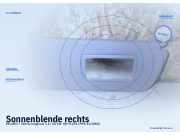 Sonnenblende rechts PEUGEOT 306 Schrägheck