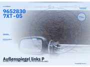 Außenspiegel links PEUGEOT 307 CC 96528307XT05 96528307XT-05