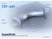 Auspuffrohr MAZDA 323 C IV (BG) 737-147