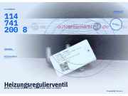 Heizungsregulierventil BMW 5er (E28) 13731882 1147412008