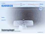 Innenspiegel CITROEN C3 II (SC) 0205028