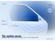 Tür rechts vorne MERCEDES-BENZ 124 Stufenheck (W124)