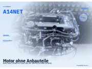 Motor ohne Anbauteile OPEL Astra J (P10) A14NET