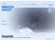 Gaspedal SMART City-Coupe (MC 01) 0002245V017