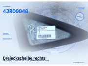 Dreieckscheibe rechts VW Touran I (1T1) 43R00048