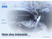 Motor ohne Anbauteile FORD Fiesta IV (JA, JB) DHA