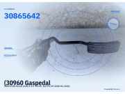 (30960 Gaspedal VOLVO V40 Kombi (645) 30865642) 30865642