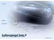 Außenspiegel links PEUGEOT 407