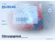 Führungsgelenk AUDI 80 (81, 85, B2) QSJ814S