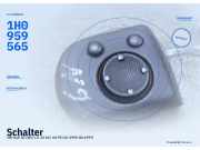 Schalter vw golf iii (1h) 1.4 44 kw 60 ps (10.1991-08.1997) 1h0959565 1H0959565