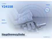 Hauptbremszylinder FIAT Doblo Kasten (223) Y24158