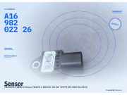 Sensor MERCEDES-BENZ A-Klasse (W169) A1698202226