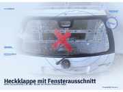 Heckklappe mit Fensterausschnitt OPEL Corsa B (S93)