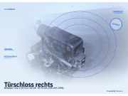 Türschloss rechts RENAULT Clio I (57)