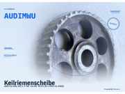Keilriemenscheibe AUDI A4 (8D, B5) AUDI MWU