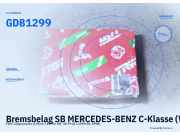 Bremsbelag SB MERCEDES-BENZ C-Klasse (W202) GDB1299