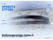 Stoßstangenträger hinten SEAT Leon (1P) 5P0807305 1P0807417F GRU