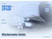 Wischermotor hinten KIA Sorento II (XM) 98700-2P500