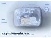Hauptscheinwerfer links DAIHATSU Feroza Hard Top (F300)