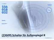 (230495 Schalter für Außenspiegel RENAULT Megane II (M) 156018032) 156018032