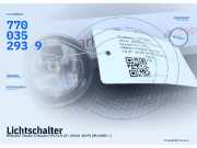 Lichtschalter RENAULT Master II Kasten (FD) 7700352939