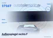 Außenspiegel rechts Ford Fiesta II 17167