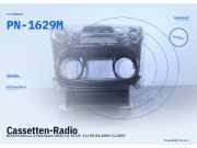 Cassetten-Radio NISSAN Almera II Hatchback (N16) PN-1629M
