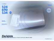 Zierleiste MERCEDES-BENZ 190 (W201) 1246901340
