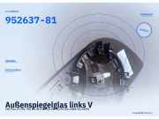 Außenspiegelglas links VW Polo IV (9N, 9A) 952637-81