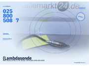 (Lambdasonde FIAT Punto (176) 0258005087) 0258005087