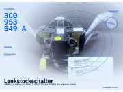 Lenkstockschalter VW Passat B6 Variant (3C5) 3C9953513C 3C0953549A