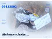 Wischermotor hinten OPEL Astra G Caravan (T98) 09132802