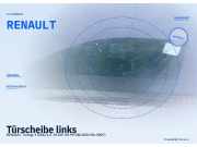 Türscheibe links RENAULT Twingo I (C06) RENAULT